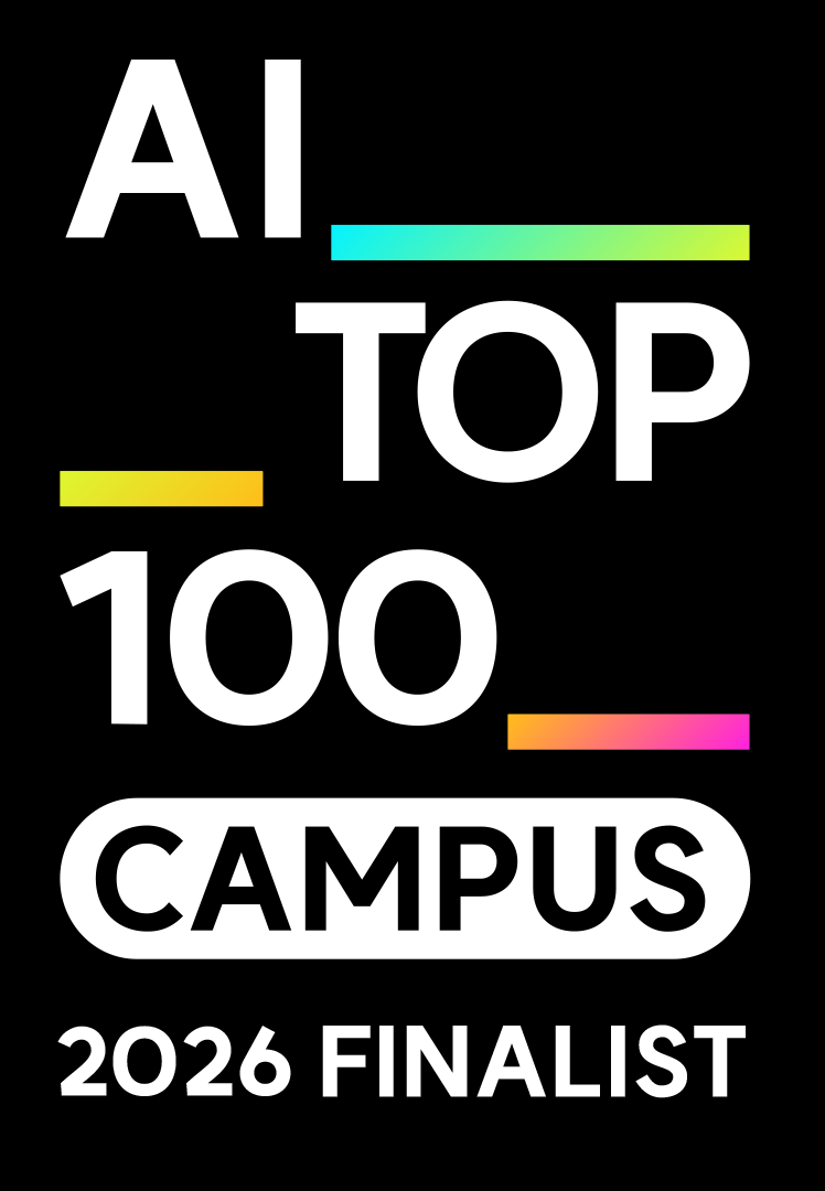 AI TOP 100 (CAMPUS) 2026 finalist badge